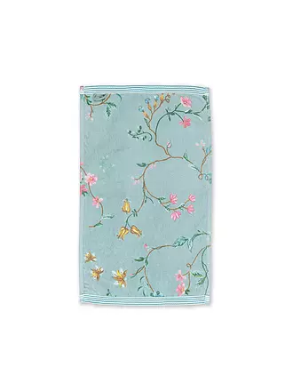 PIP STUDIO | Toalla de tocador LES FLEURS 30x50cm Caqui | hellblau